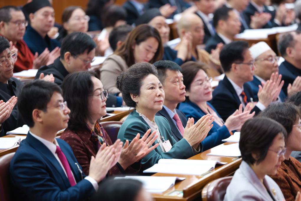 3rd plenary meeting of 3rd session of 14th CPPCC National Committee held in Beijing