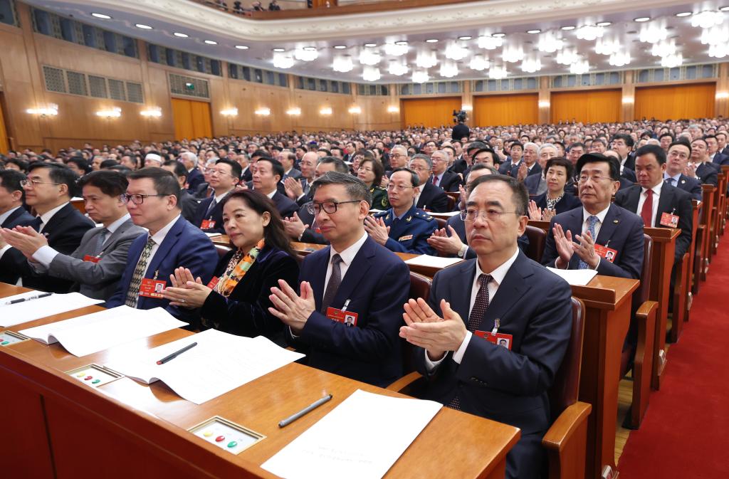 3rd plenary meeting of 3rd session of 14th CPPCC National Committee held in Beijing