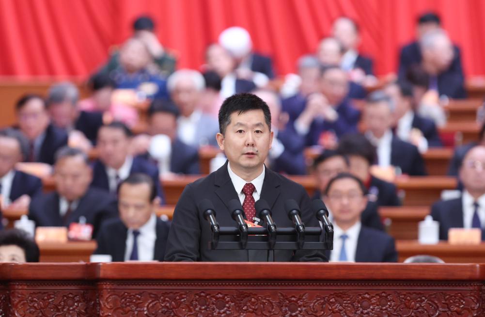 3rd plenary meeting of 3rd session of 14th CPPCC National Committee held in Beijing