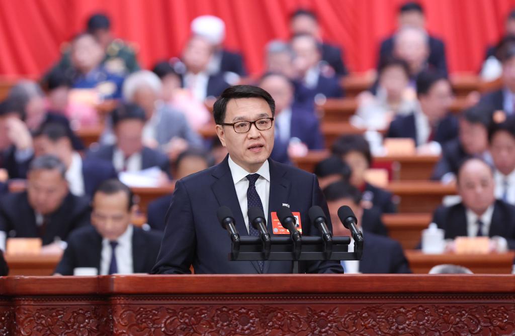 3rd plenary meeting of 3rd session of 14th CPPCC National Committee held in Beijing