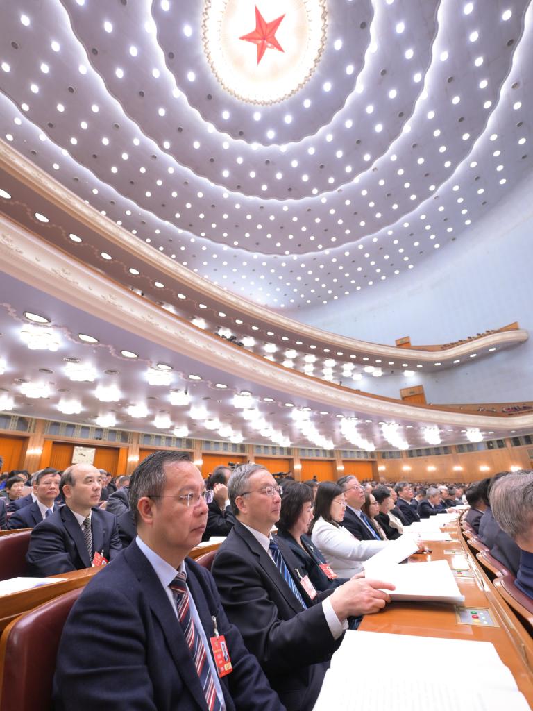 3rd plenary meeting of 3rd session of 14th CPPCC National Committee held in Beijing