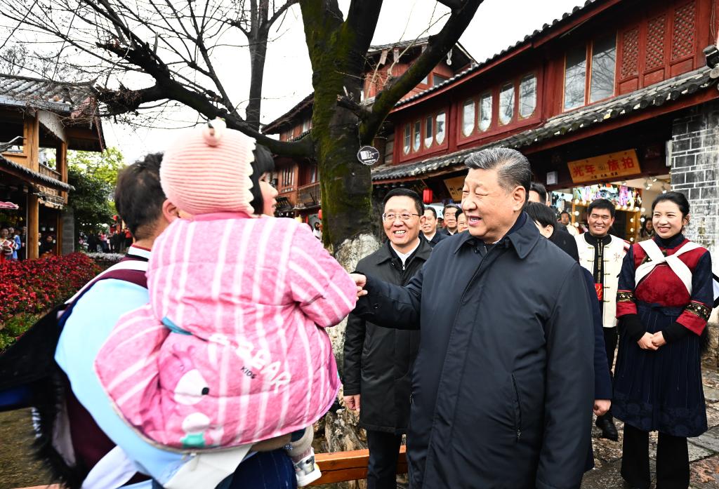 Xi urges opening new ground for development during inspection tour in Yunnan