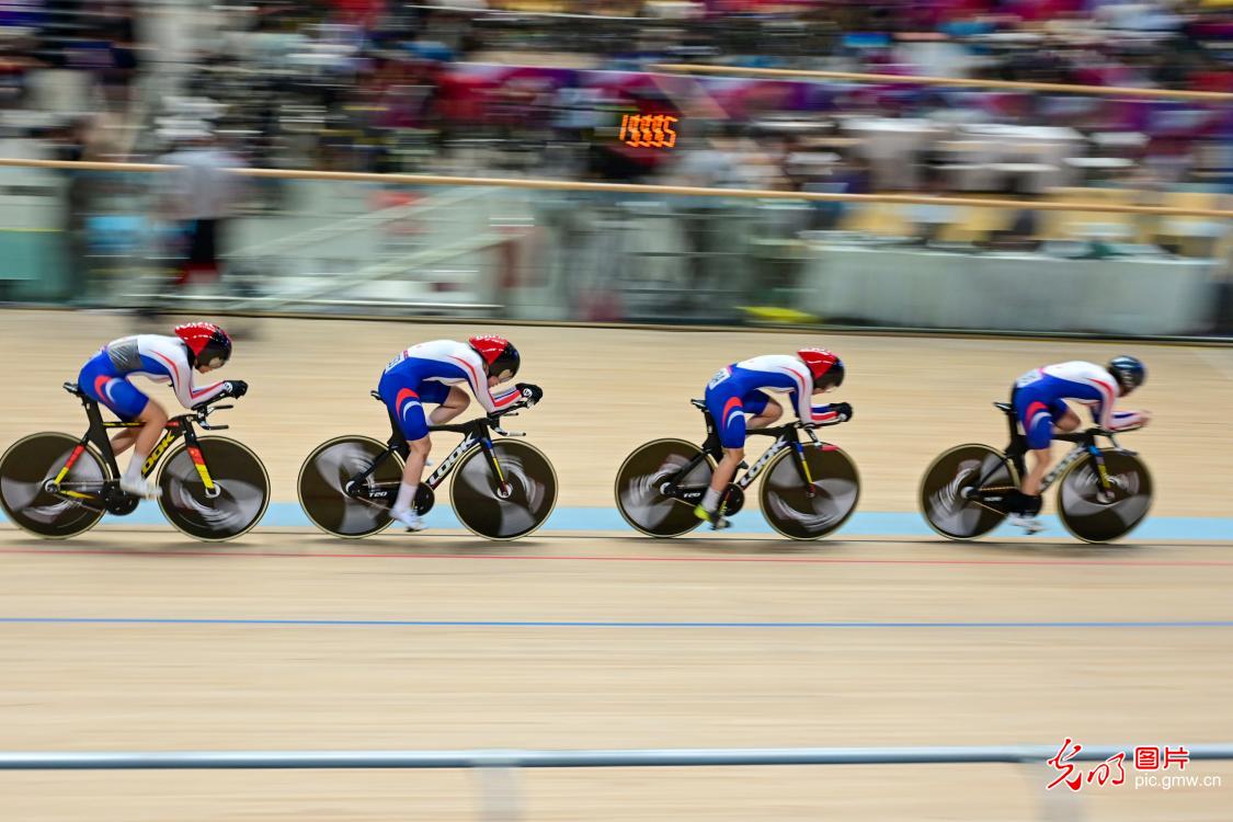 2025 China Track Cycling League finals kick off in C China's Henan