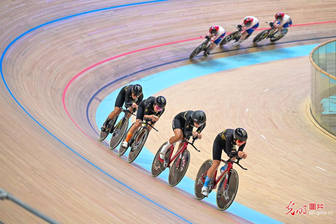 2025 China Track Cycling League finals kick off in C China's Henan