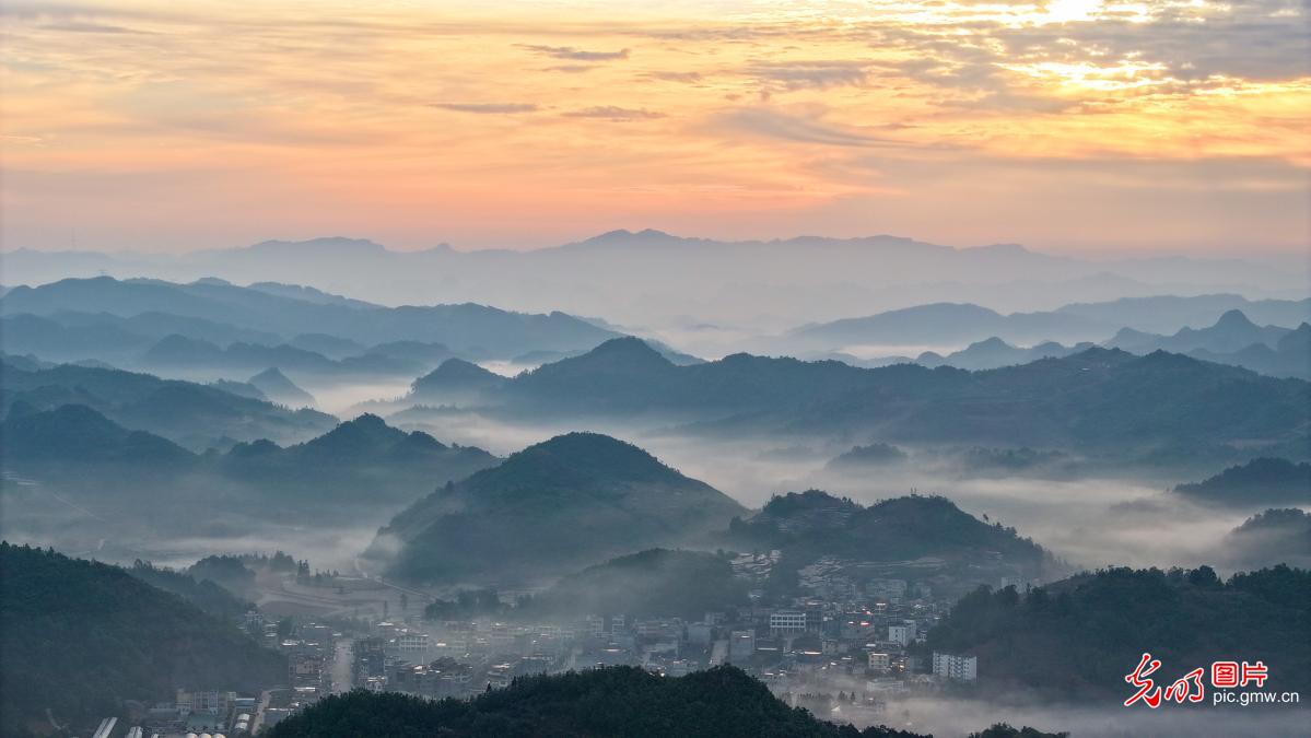 In pics: Villages in SW China's Guizhou