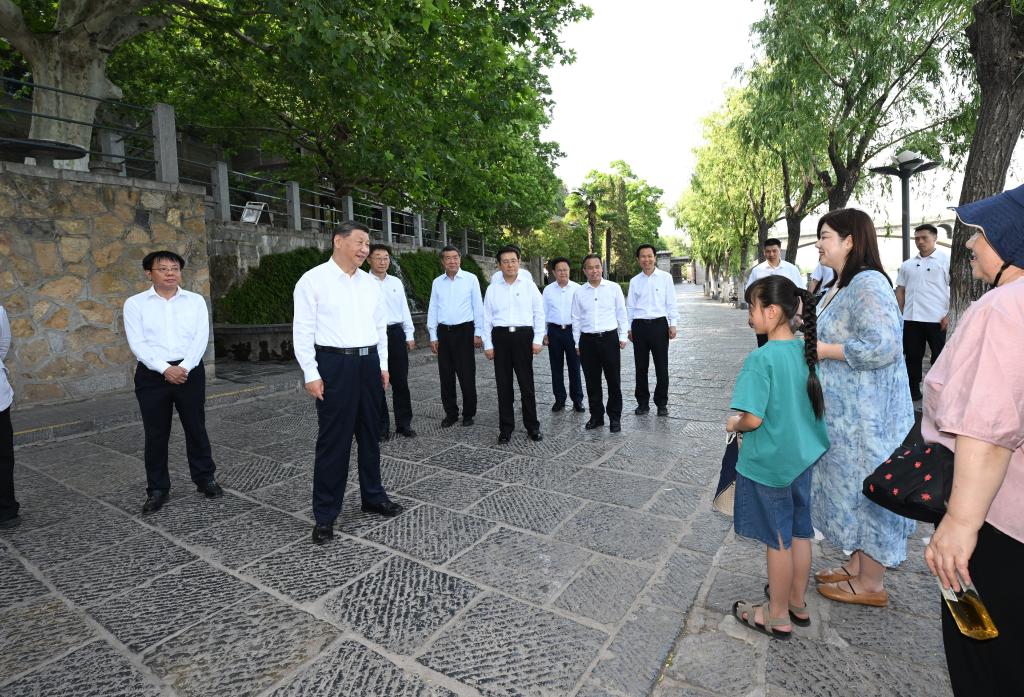 Xi inspects central Chinese city of Luoyang