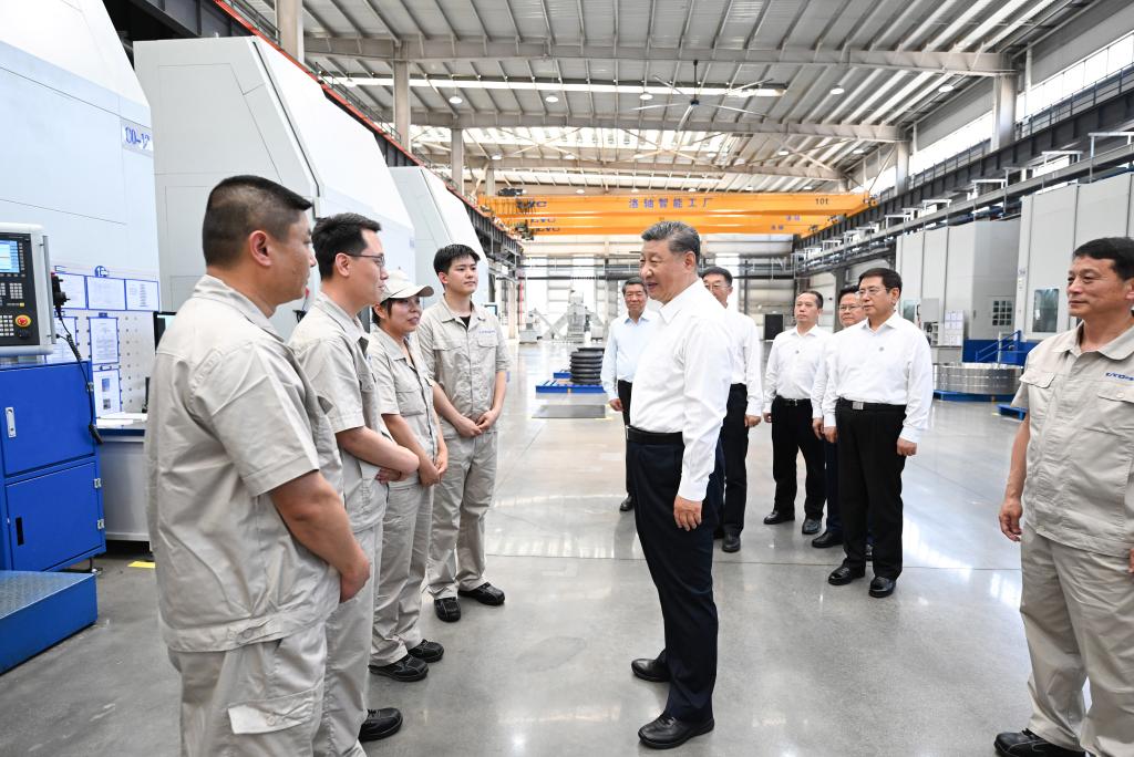 Xi inspects central Chinese city of Luoyang