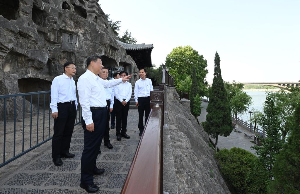 Xi inspects central Chinese city of Luoyang