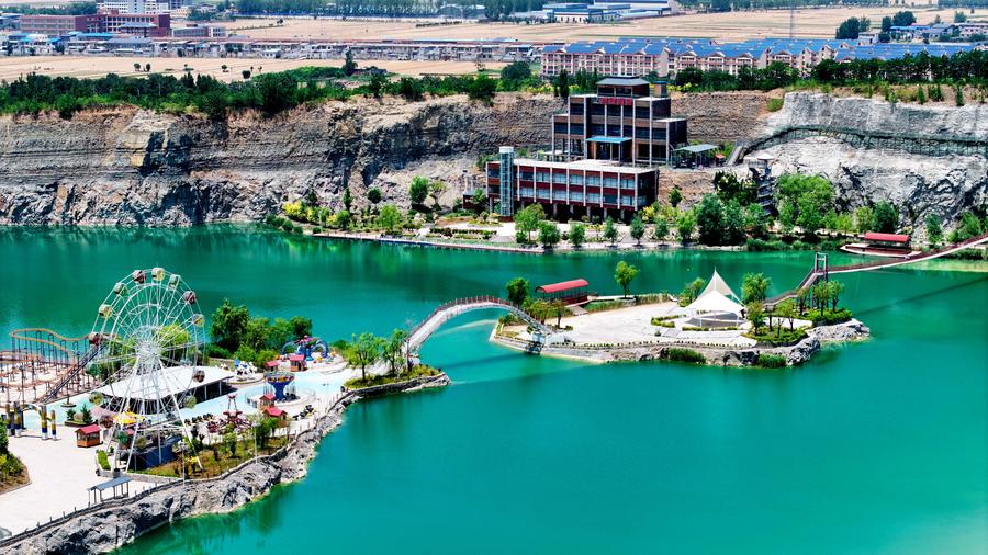Abandoned mines conjured into stunning tourist attractions in E China's Shandong