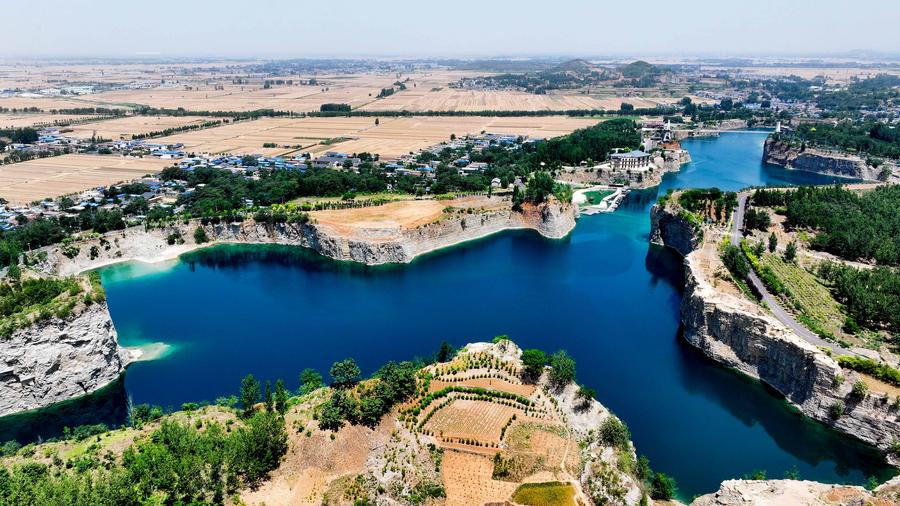 Abandoned mines conjured into stunning tourist attractions in E China's Shandong