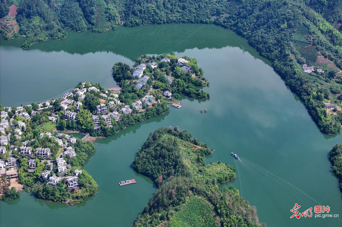 Picturesque landscape of rural revitalization in E China’s Anhui