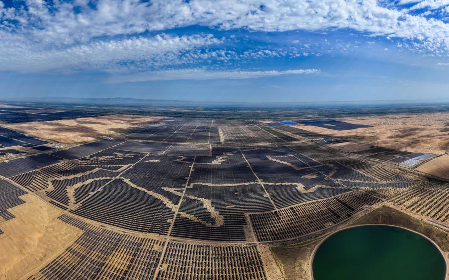 Photovoltaic projects transform sandy terrain into 