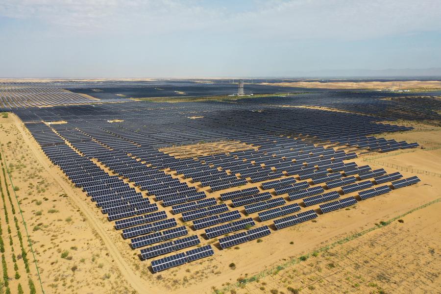 Photovoltaic projects transform sandy terrain into 