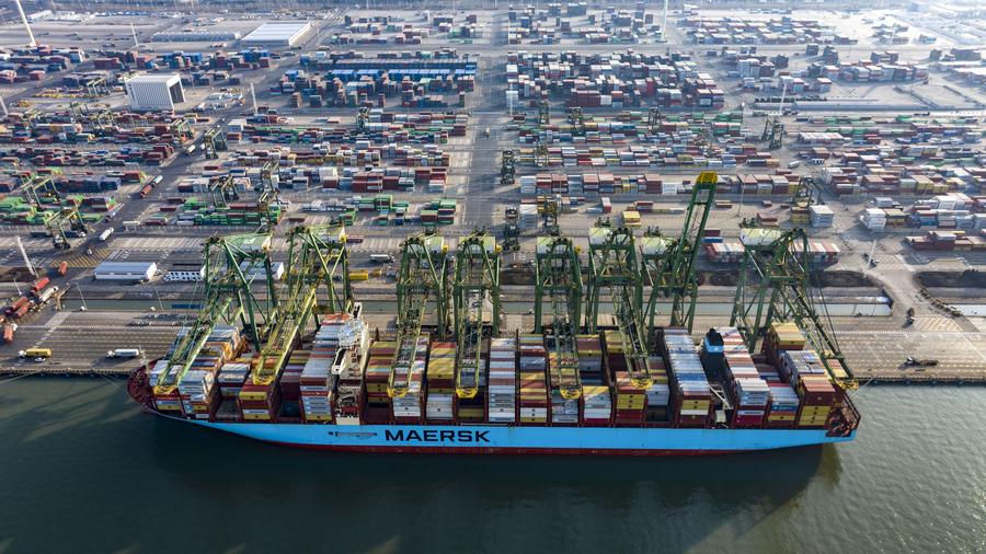 Chinese mainland's largest ship leasing center hits 1,000-vessel mark