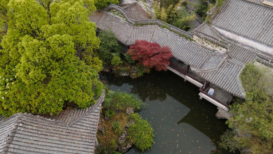 Hui-style garden connects international visitors with Chinese culture and aesthetics