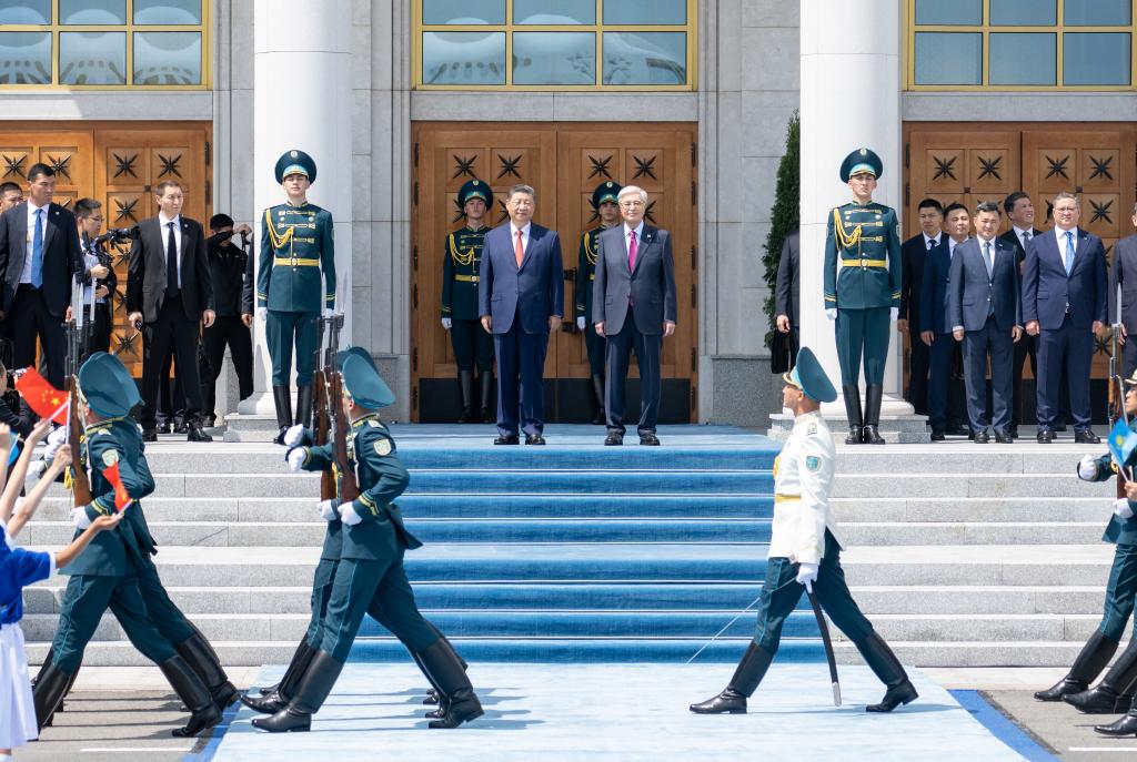 Xi arrives in Astana for China-Central Asia Summit
