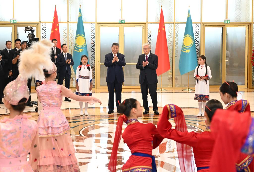 Xi arrives in Astana for China-Central Asia Summit