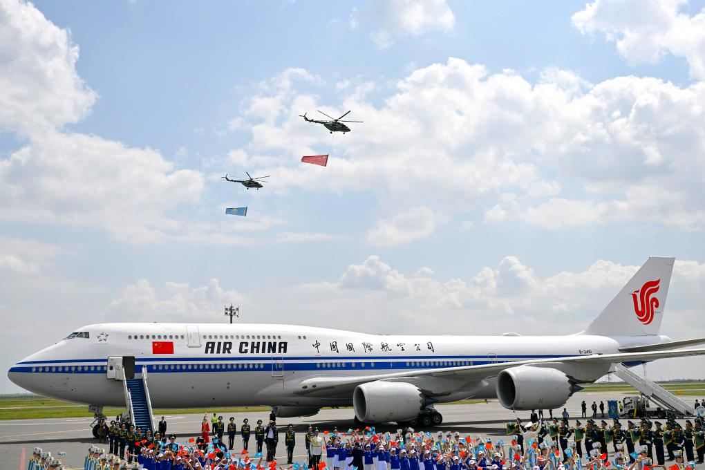 Xi arrives in Astana for China-Central Asia Summit