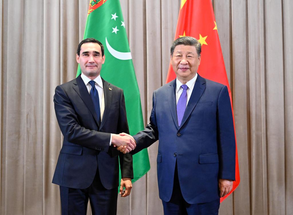 Xi says China willing to work with Turkmenistan to fully unlock potential for cooperation based on win-win collaboration
