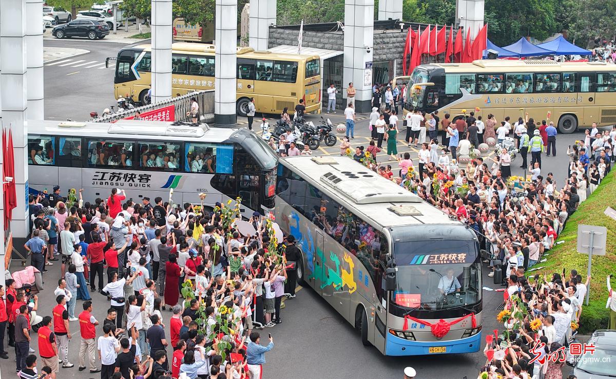 Millions of students across China begin national college entrance exam