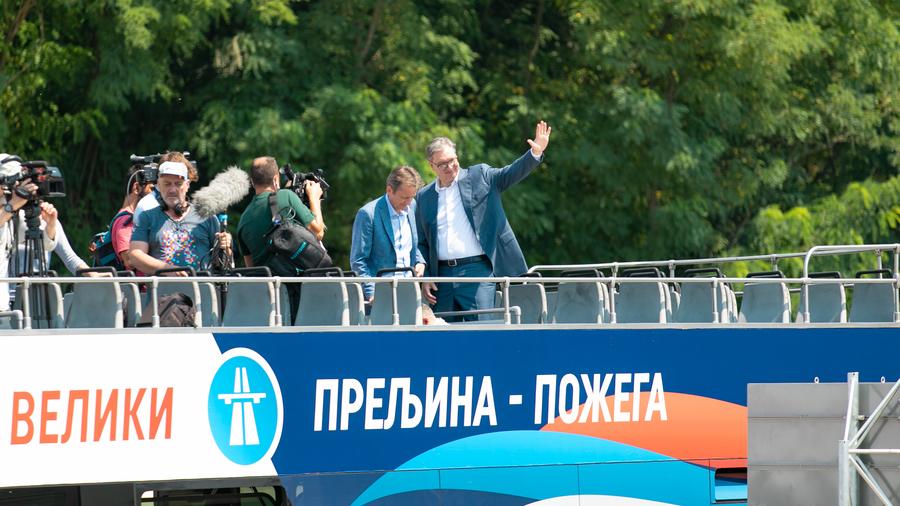 Serbia completes key Chinese-built highway section with longest tunnels
