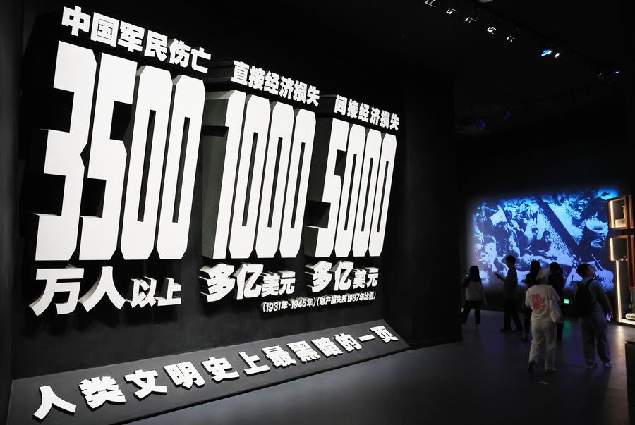 Exhibition marking 80th anniversary of victory against Japanese aggression, fascism launched in Beijing