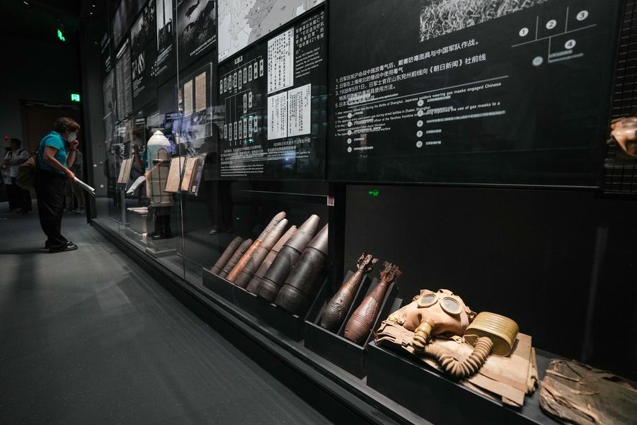 Exhibition marking 80th anniversary of victory against Japanese aggression, fascism launched in Beijing
