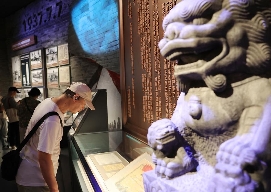 Exhibition marking 80th anniversary of victory against Japanese aggression, fascism launched in Beijing