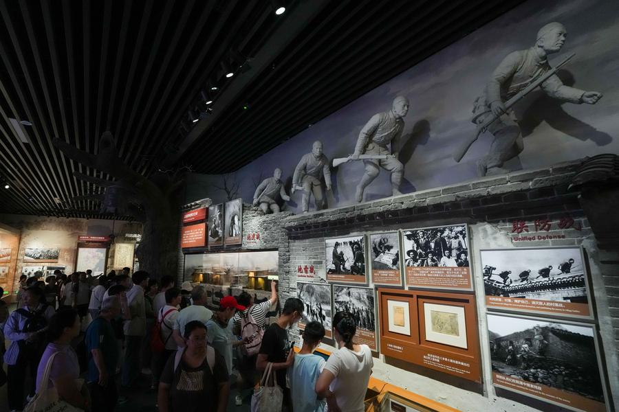 Exhibition marking 80th anniversary of victory against Japanese aggression, fascism launched in Beijing