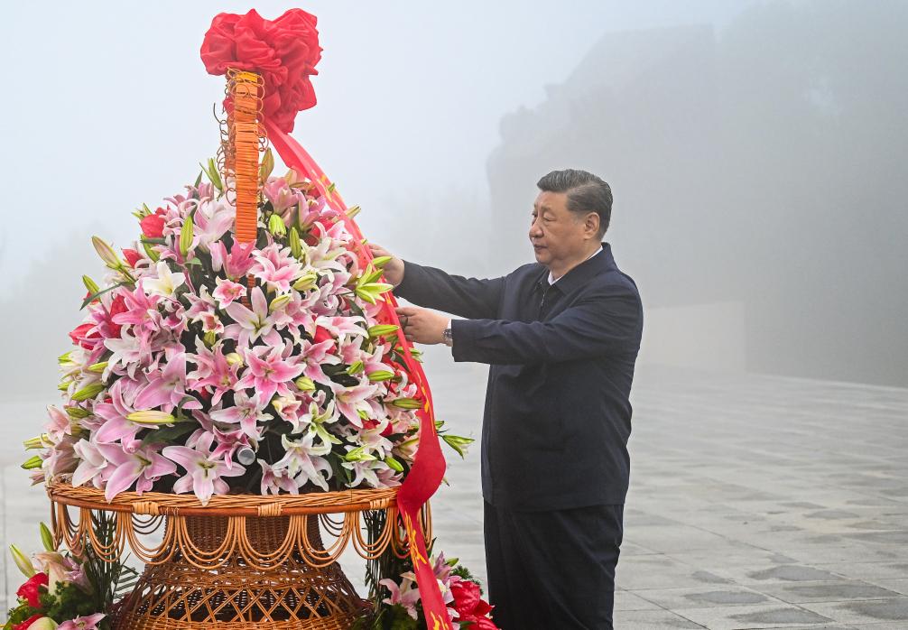 Xi stresses transforming resource-based economy, advancing Chinese modernization during Shanxi inspection tour