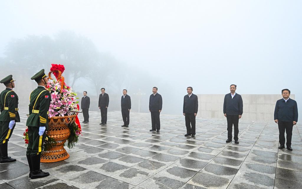 Xi stresses transforming resource-based economy, advancing Chinese modernization during Shanxi inspection tour