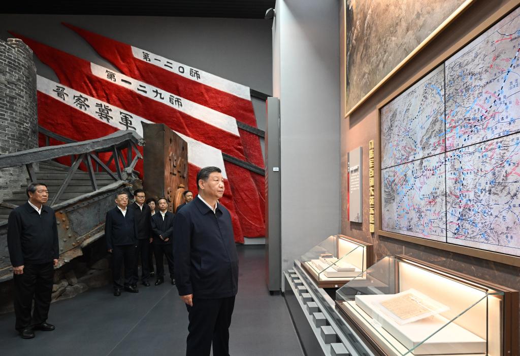 Xi stresses transforming resource-based economy, advancing Chinese modernization during Shanxi inspection tour