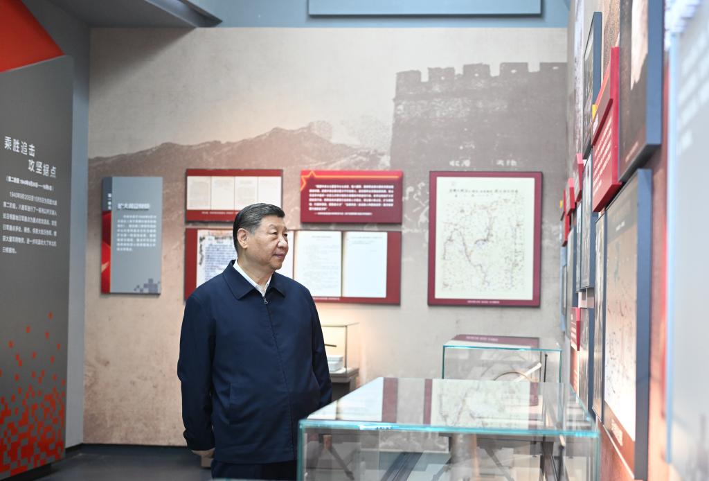 Xi stresses transforming resource-based economy, advancing Chinese modernization during Shanxi inspection tour