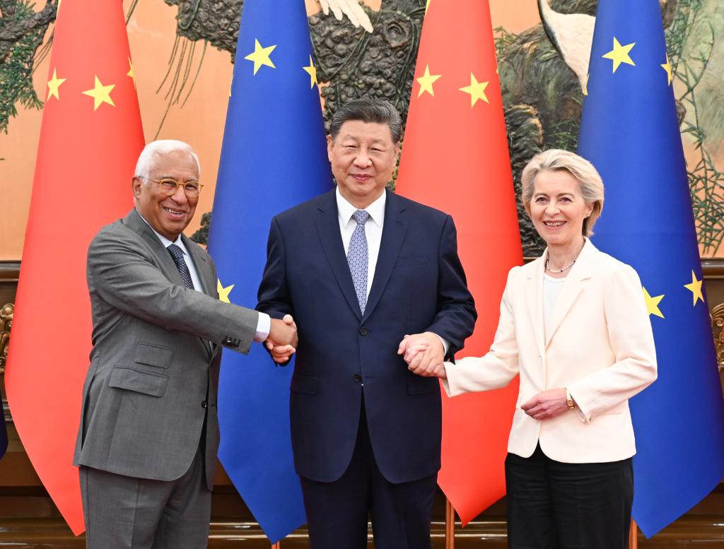 Xi calls on China, EU to provide more stability, certainty for world through steady, sound bilateral relations
