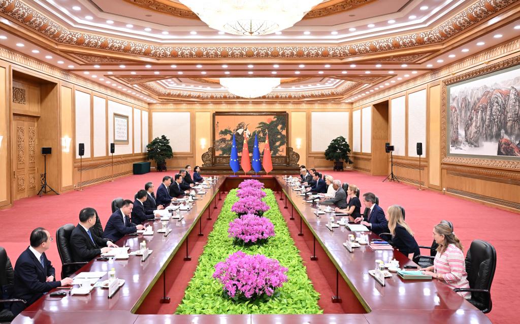 Xi calls on China, EU to provide more stability, certainty for world through steady, sound bilateral relations