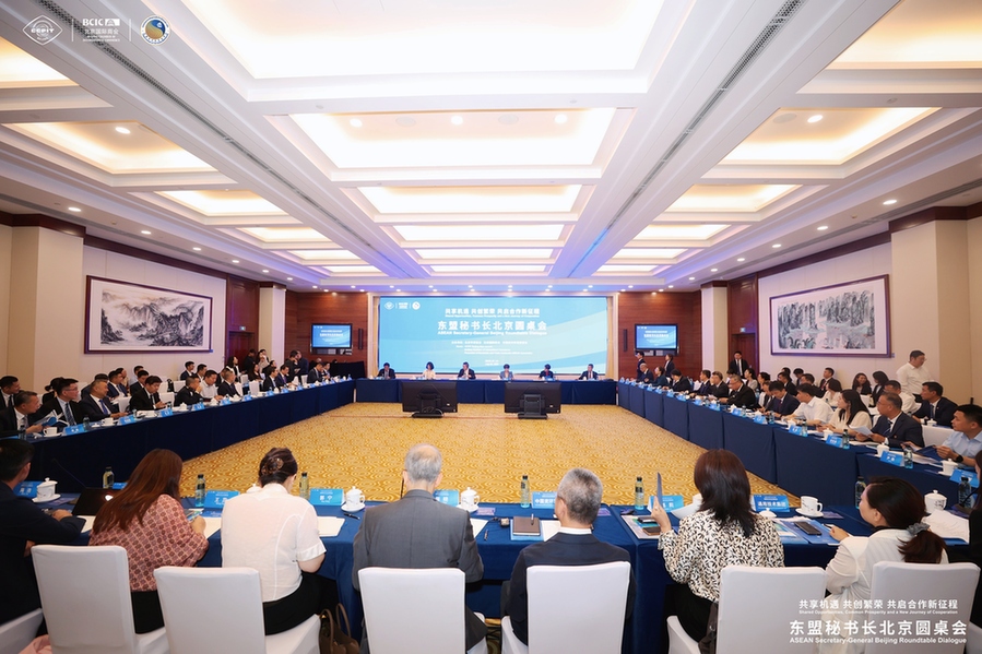 Roundtable on deepening China–ASEAN economic and trade cooperation held in Beijing