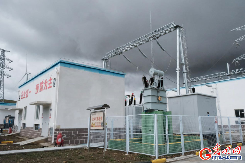 Glorious 60 Years • Our Homeland | Ultrahigh-altitude Chigu Wind Farm powers Xizang's green future