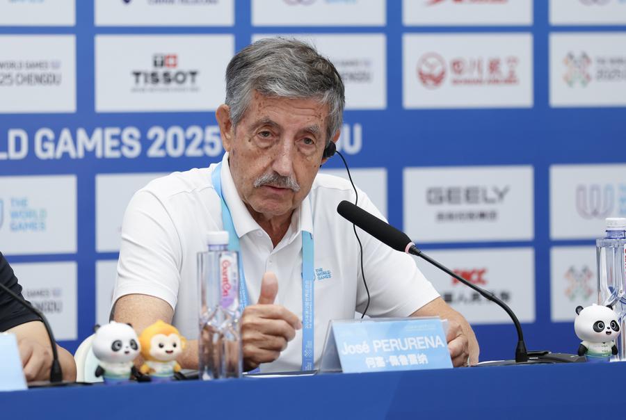 IWGA president hails Chengdu World Games for atmosphere, organization at midpoint