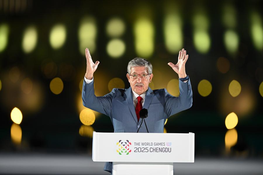 IWGA president hails Chengdu World Games for atmosphere, organization at midpoint