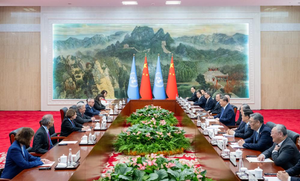 Xi says China always a trustworthy partner of UN