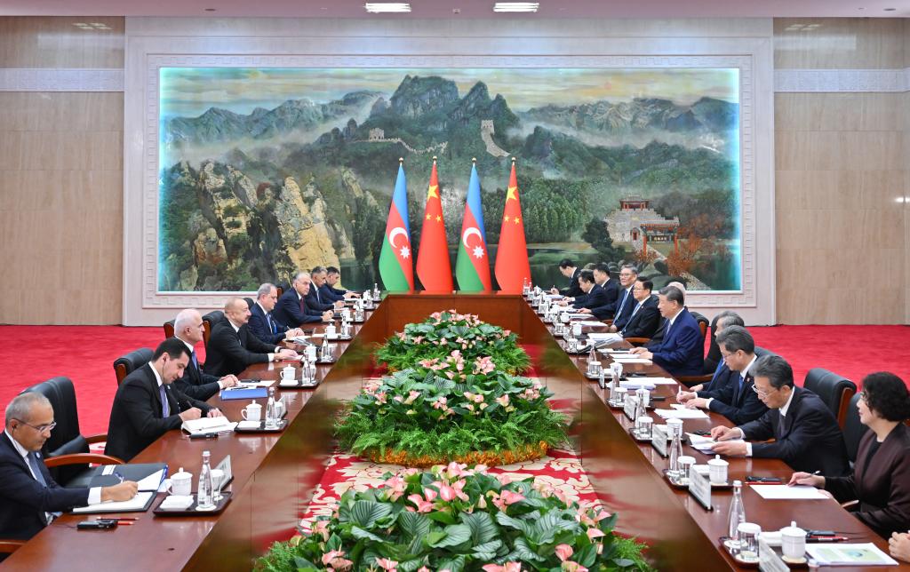 Xi says China supports Azerbaijan in joining SCO