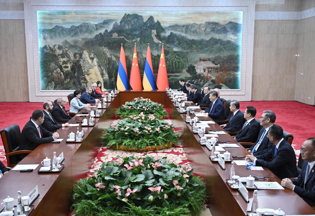 China, Armenia establish strategic partnership