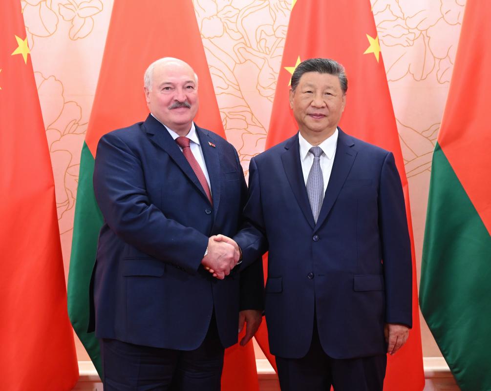Xi says China ready to stand with Belarus in practicing true multilateralism