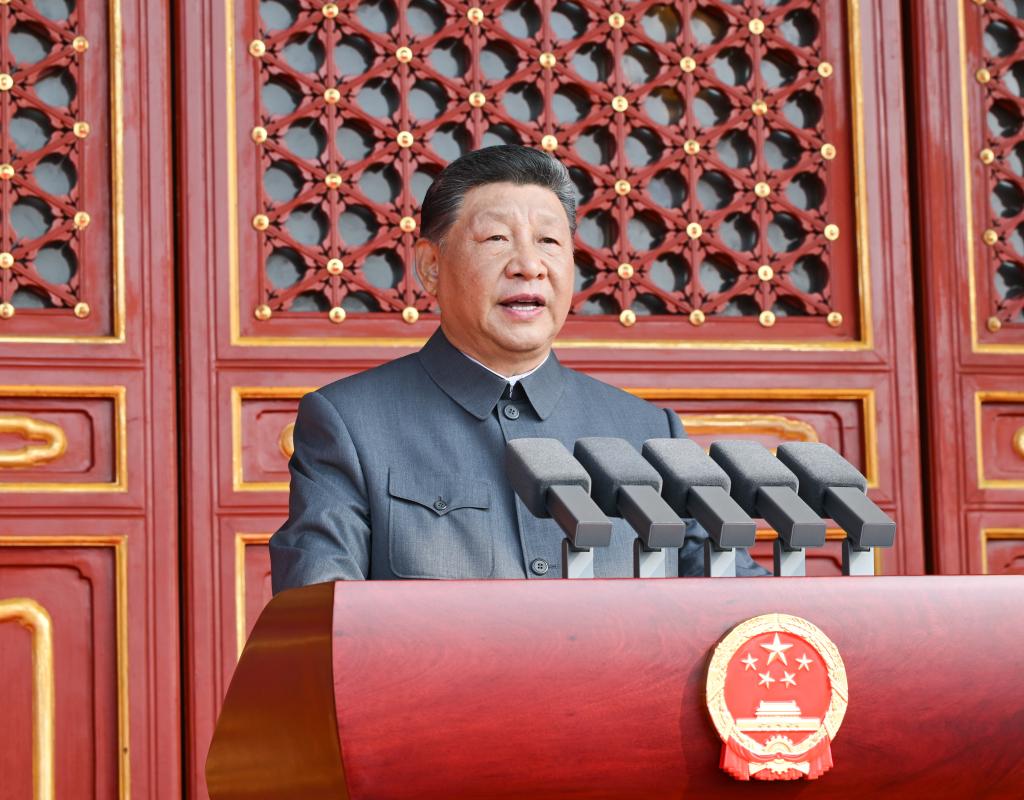 Xi addresses gathering marking 80th anniversary of victory over Japanese aggression