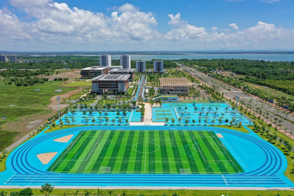 View of Hainan Bielefeld University of Applied Sciences Yangpu campus