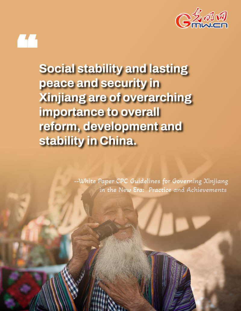 Posters: Stronger foundations for stability, peace and security in Xinjiang