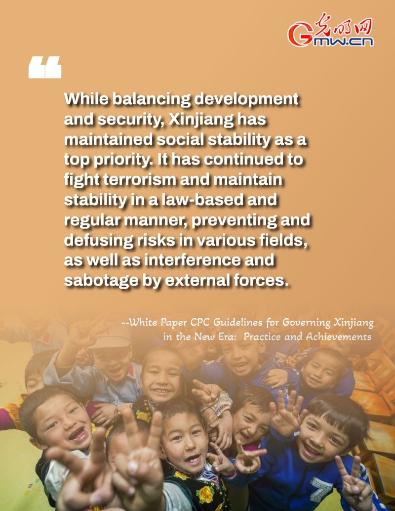 Posters: Stronger foundations for stability, peace and security in Xinjiang