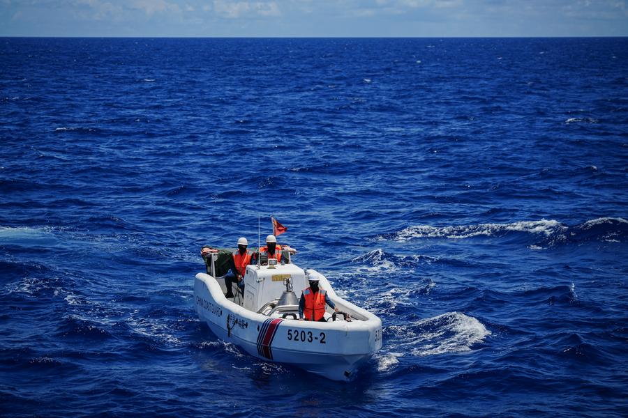 InPics | CCG conducts law enforcement patrols in South China Sea