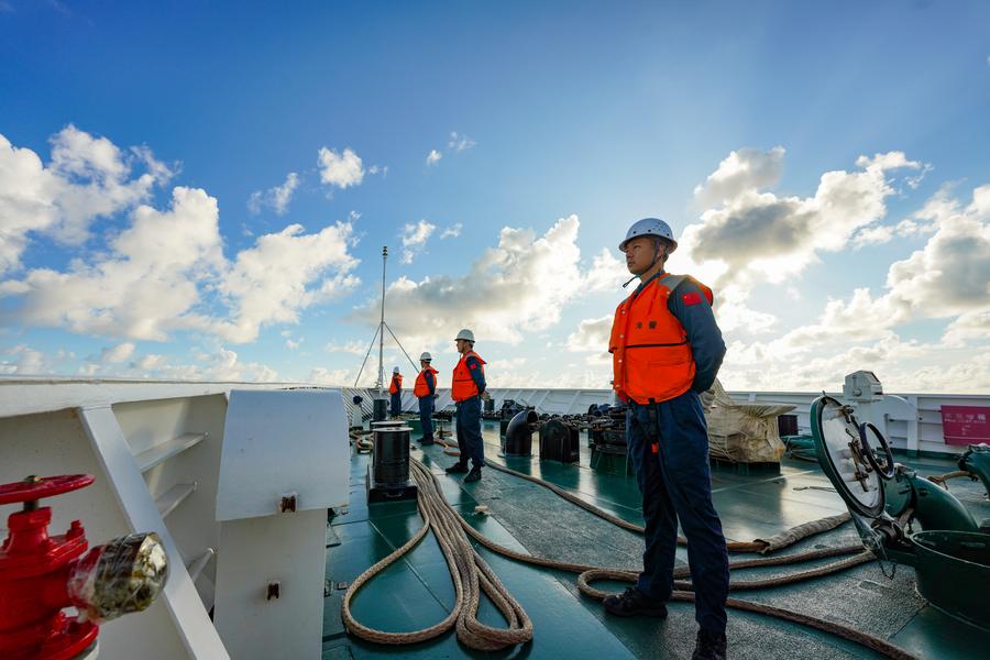 InPics | CCG conducts law enforcement patrols in South China Sea