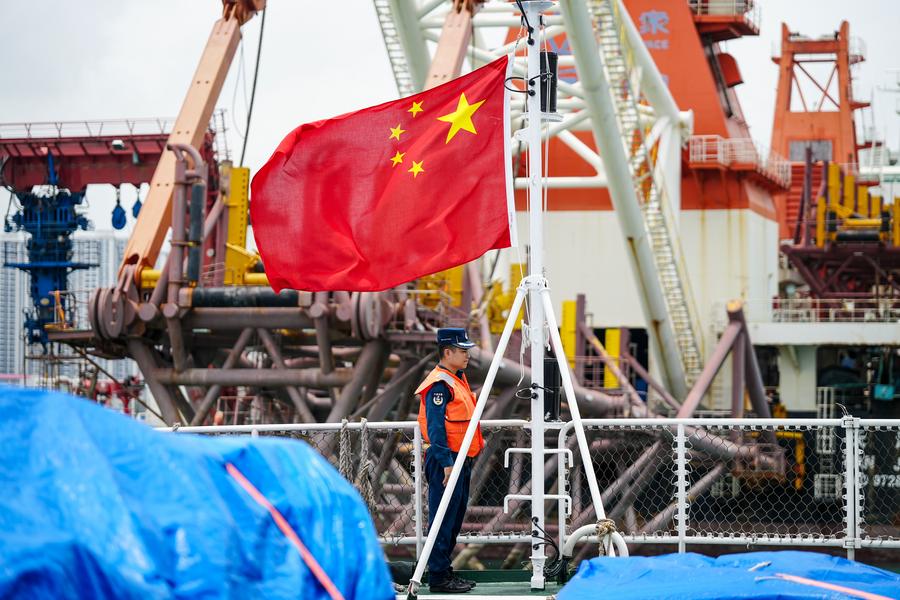 InPics | CCG conducts law enforcement patrols in South China Sea